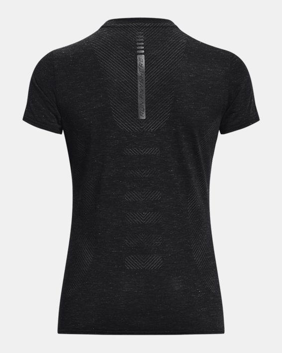 Women's UA Run Anywhere Breeze T-Shirt, Black, pdpMainDesktop image number 6